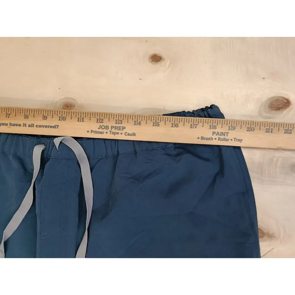 FIGS Pisco Technical Collection Scrub Pants Men XXL Tall Navy Blue Straight Leg